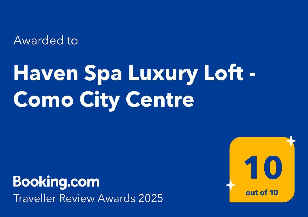 Luxe & Central Haven - Jacuzzi, Sauna, Steam, Private Parking Como Dış mekan fotoğraf